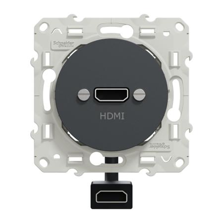 S540462 Schneider Electric Anthracite, 1 Gang, Odace