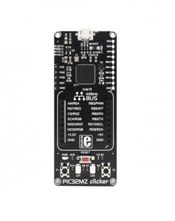 MIKROE-2788 MikroElektronika PIC32MZ Clicker MCU Add On Board