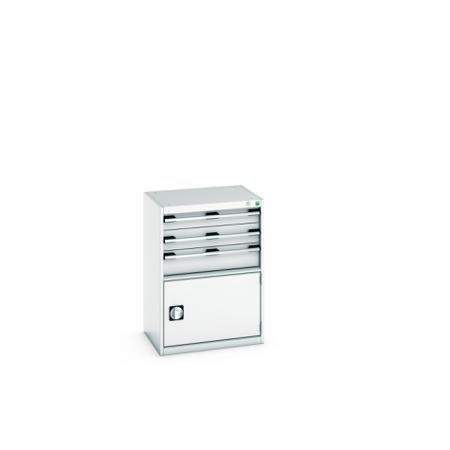 40011048.16V Bott 3 Cabinet, Steel, 900mm x 650mm x 525mm, Light Grey
