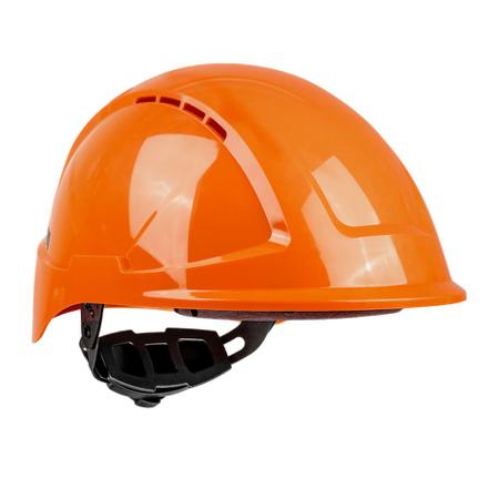 ENH00061GZ Skytec RADIUS Orange Safety Helmet , Adjustable, Ventilated