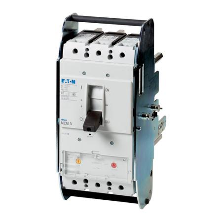 110862 NZMH3-A400-AVE Eaton, Eaton Moeller NZM MCCB Molded Case Circuit Breaker 3P 400A, Breaking Capacity 9 kA, Withdrawable