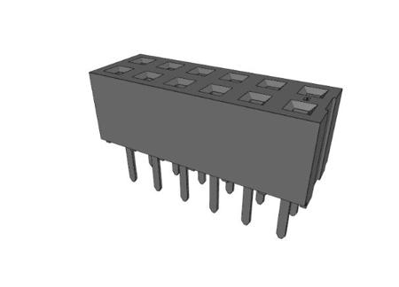 791077005 Molex 79107 Series Vertical Through Hole PCB Header, 12 Contact(s), 2 mm Pitch, 2 Row, Shrouded