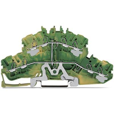 2002-2407 WAGO TOPJOB S Series Double Level Terminal Block, 2.5mm², 2-Level, Push In Termination, ATEX, CSA, IECEx