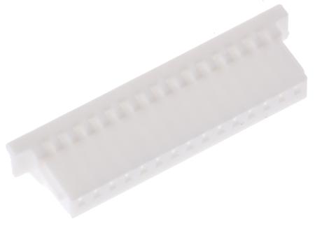 SHR-15V-S-B--LF--SN- JST, SH Female Connector Housing, 1mm Pitch, 15 Way, 1 Row