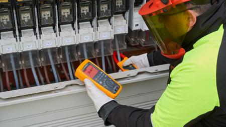 FLUKE-283FC-PV-EUR Fluke 283FC PV EUR, Handheld LCD Multimeter Kit, 60A ac Max, 60A dc Max, 1000V ac Max