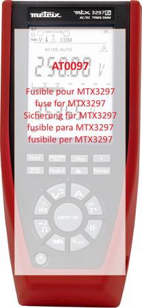 AT0097 Metrix Multimeter Fuse, 20A, 1 → 1000V, 196 x 90 x 47.1mm