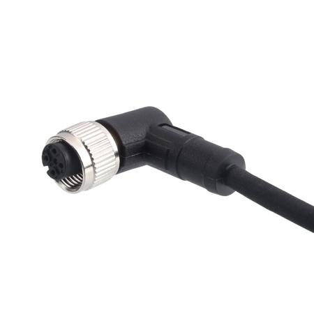 282-5403 RS PRO Right Angle Female 5 way M12 to Cable, 5m