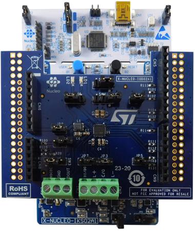 P-NUCLEO-IOD02A1 STMicroelectronics  L6364Q, STM32L452RE MCU Development Board for Evaluation Purpose and Development