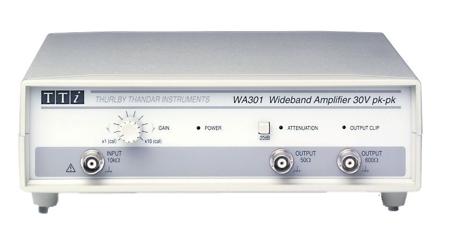 WA301 Aim-TTi  RF Amplifier, 0 → +20dB, 20V Pk-Pk, 10 kΩ