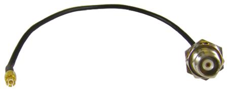 CBA-TNCF-MCXM RF Solutions CBA Series Female TNC to Male MCX, 200 mm 50 Ω