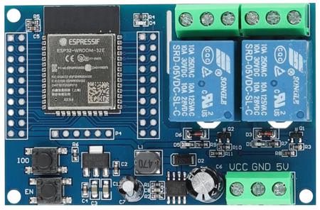 ESP32-RELAY02 Seeit  Relay Control Card Module for Arduino, Raspberry Pi