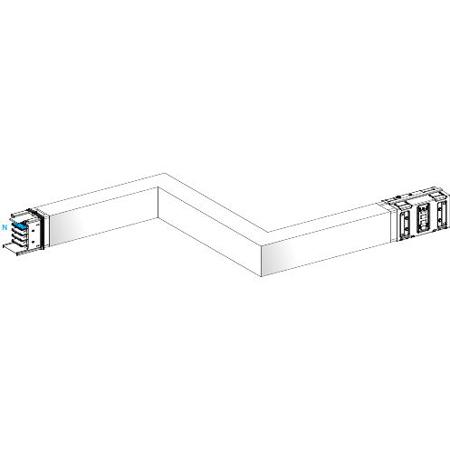 KSA630DZCH43A Schneider Electric Cross Elbow Busbar Trunking, 290 → 800mm, 630A, Canalis Series
