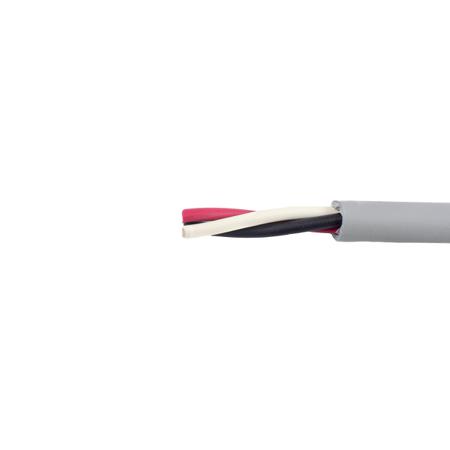 79051 SL005 Alpha Wire Ecogen Ecoflex Control Cable, 3 Cores, 0.28 mm² 24 AWG, Unscreened, 30 m, Grey Modified Polyphenylene Ether