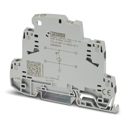 2906844 Phoenix Contact Surge Protector, DIN Rail Mount
