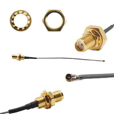 ASMGA005XA113S11 Siretta MHF4 Series, 50 mm, IPEX Coaxial, Unterminated 50 Ω
