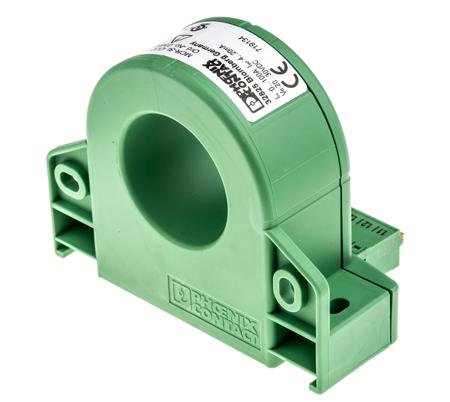 2308027 Phoenix Contact MCR-SL-CUC-100-I Series Current Transformer, 100A Input, 100:1, 4 → 20 mA Output, 32mm Bore, 20