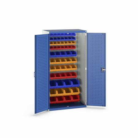 40021117-11V Bott 2 Door Steel Floor Standing Cupboard, 1050 x 650 x 2000mm