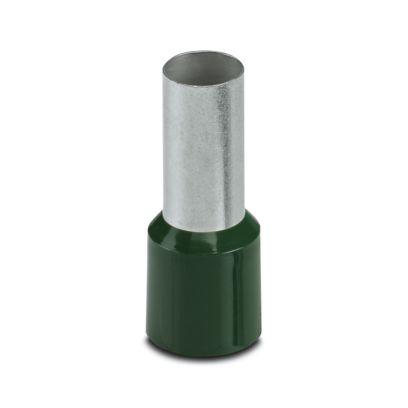 3201178 Phoenix Contact Insulated Ferrule, 20mm Pin Length, 10.3mm Pin Diameter, Green
