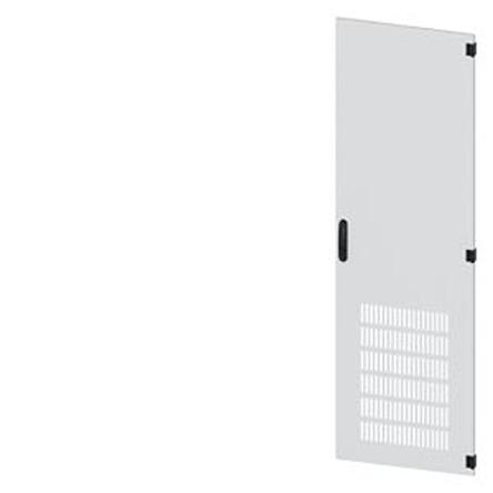 8MF1060-2UT14-1BA2 Siemens 8MF1 Series Steel RAL 7035 Ventilated Door, 2000mm H, 600mm W for Use with Sivacon 8MF1 Sytsem Cubicles