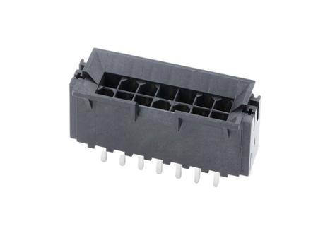 44068-0061 Molex 44068 Series Vertical Through Hole PCB Header, 14 Contact(s), 4.20 mm Pitch, 2 Row, Shrouded