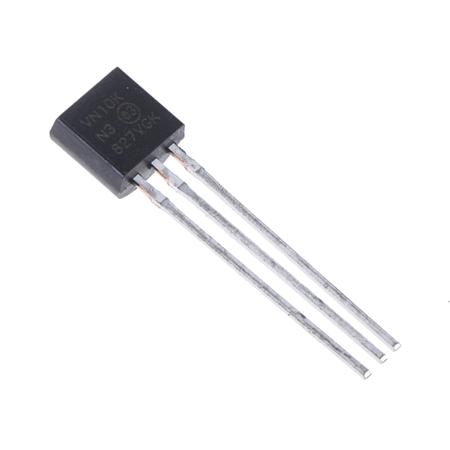 VN10KN3-G N-Channel MOSFET, 310 mA, 60 V, 3-Pin TO-92 Microchip