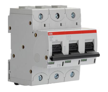 2CCS863001R0254-S803S-C-25A---50-KA ABB HPMCB - High Performance MCB 25A MCB3P Curve C