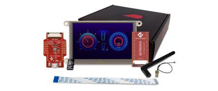 SK-GEN4-ESP32-50T 4D Systems , GEN4-ESP32-50T Starter Kit 5in TFT Starter Kit With ESP32 SoC for Display Development