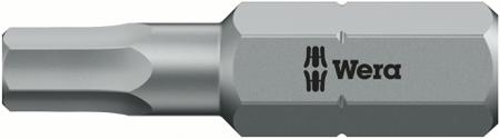 05056310001 Wera Hex-Plus Screwdriver Bit, 2.5 mm Tip