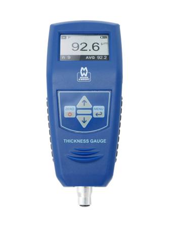 MWT-2100 Moore & Wright  Thickness Gauge, 0μm - 1250μm, 101 → 1250 μm Accuracy, 1000 μm Resolution, Backlit LCD