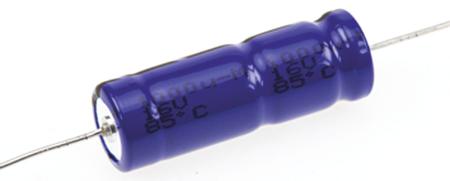 MAL202115102E3 Vishay Aluminium Electrolytic Capacitor 1000μF 16 V dc 10mm Axial 021 ASM Series Lifetime 8000h +85°C