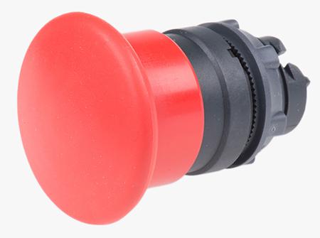 ZB5AC4 Schneider Electric Harmony XB5 Series Red Spring Return Push Button Head, 22mm Cutout, IP66, IP69K