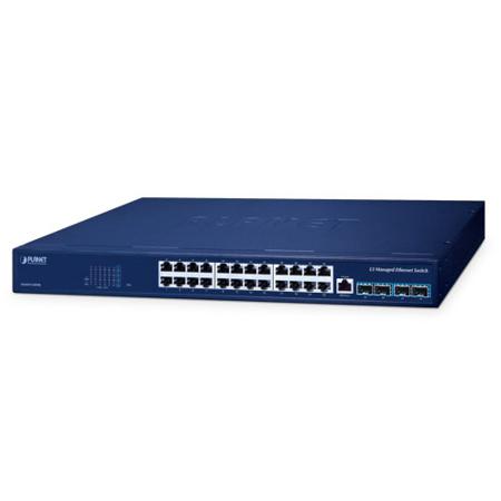 GS-6311-24T4X Planet RJ45 Ethernet Media Converter, 10/100/1000Mbit/s