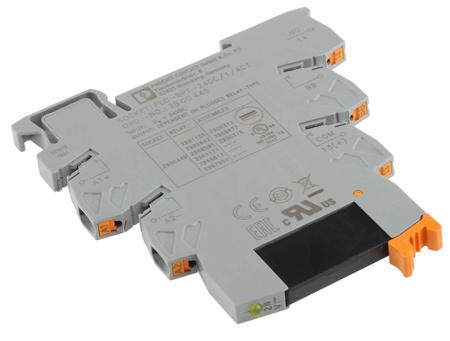 2900376 Phoenix Contact PLC-OPT- 24DC/ 24DC/2/ACT Series Solid State Interface Relay, DIN Rail Mount