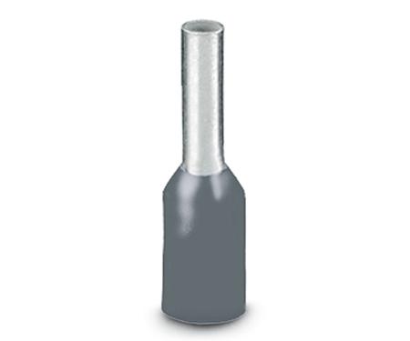 3200894 Phoenix Contact Ferrule, 14mm Pin Length, 1.3mm Pin Diameter, Grey