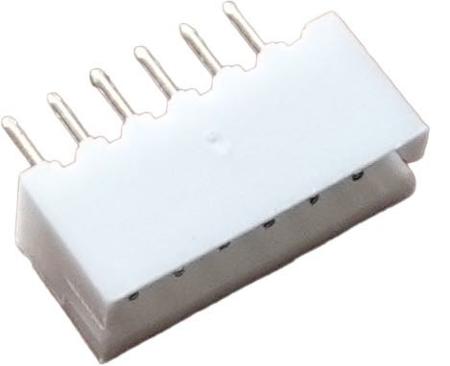 147-048 RS PRO Straight Through Hole PCB Header, 6 Contact(s), 1.5 mm Pitch, 1 Row, Shrouded