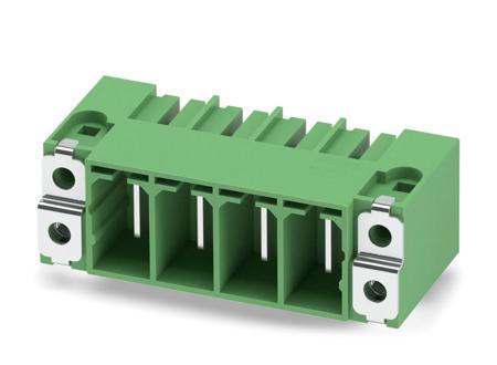 1762851 Phoenix Contact, 15.0mm Pitch, PC 35 HC/ 4-GF-SH-15.00, 4 Way, Pluggable Terminal Block, Header, Solder Termination,