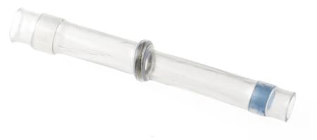 B-155-3801 TE Connectivity Transparent Polyolefin Solder Sleeve 26mm Length 0.4 → 1.7mm Cable Diameter