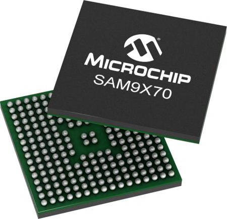 SAM9X70-I-4PB Microchip, 32bit ARM926EJ-S, SAM9X72 Microcontroller, 800MHz, 64 kB SRAM, 240-Pin TFBGA