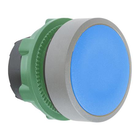 ZB5AH06C0 Schneider Electric Harmony Series Blue Push Push Push Button Head, 22mm Cutout, IP66, IP67