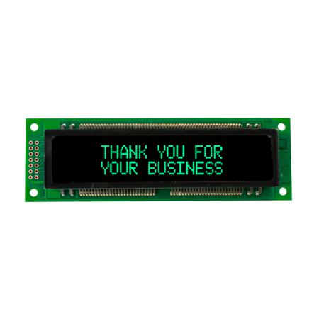 M0220SD-202SDAR1 NEWHAVEN DISPLAY INTERNATIONAL  VFD Display 5 x 8 Dot Matrix 2 Rows x 20 Char.  Parallel/Serial I/F