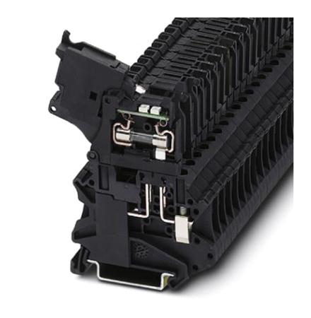 3074172 Phoenix Contact  UT 4-HESILED 24 (5X20)GY Series Grey, 1-Level, Screw Termination, Fused
