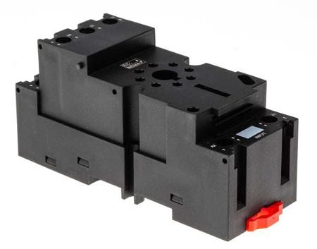 RUZSC2M Relay Socket for use with Universal Relays RUM 12 → 250V ac/dc