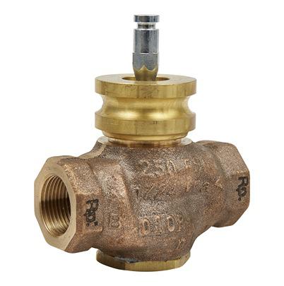 VG210R-20B Schneider Electric Bronze Globe Valve , 3/4 in Rp Female 399.9 kPa