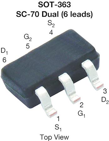 SQ1922AEEH-T1_GE3 Automotive Dual N-Channel 20 V (D-S) 175