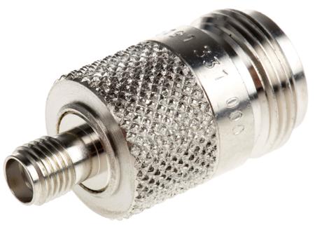 R191331000 Radiall Straight 50Ω RF Adapter N Socket to SMA Socket 11GHz
