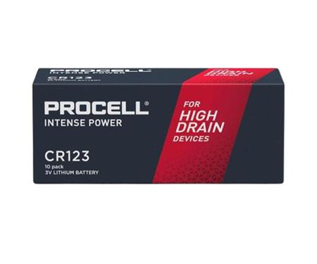 IPC123-B10 Duracraft Lithium Manganese Dioxide 3.3V, CR123A Lithium Speciality Size Battery