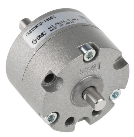 CRB2BW20-180SZ SMC Double Acting Rotary Actuator, 180° Swivel,, M5 x 0.8 Port