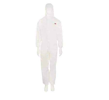 4520WM 4520 COVERALL WHITE+GREEN TYPE 5/6 M