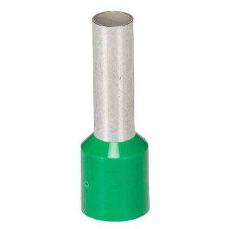 3200108 Phoenix Contact, AI 6-12 GN Insulated Bootlace Ferrule Kit, 12mm Pin Length, 3.6mm Pin Diameter, Green