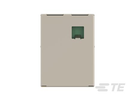 2489084-1 TE Connectivity 24890 Series Female Ethernet Connector, Hole Mount, Cat6a Right Angle 1 Port 8 -Way